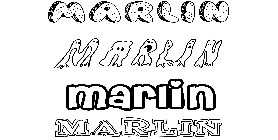Coloriage Marlin