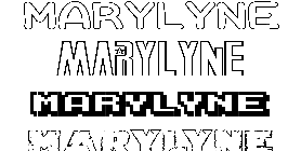 Coloriage Marylyne