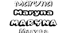 Coloriage Maryna