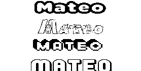 Coloriage Mateo