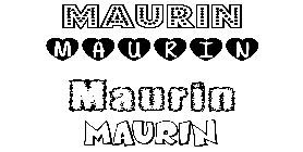 Coloriage Maurin