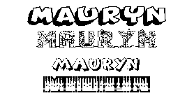 Coloriage Mauryn
