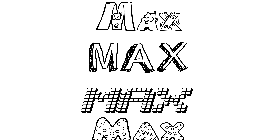 Coloriage Max