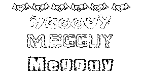 Coloriage Megguy