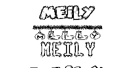 Coloriage Meily