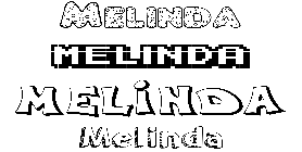 Coloriage Melinda
