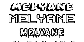 Coloriage Melyane