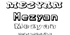 Coloriage Mezyan