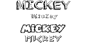 Coloriage Mickey