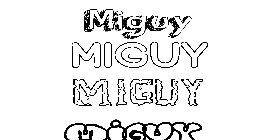 Coloriage Miguy