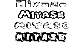 Coloriage Miyase
