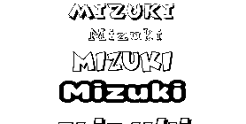 Coloriage Mizuki