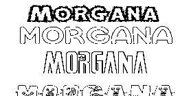 Coloriage Morgana