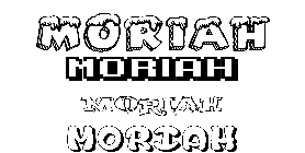 Coloriage Moriah