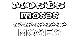 Coloriage Moses