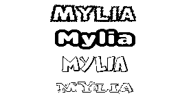 Coloriage Mylia