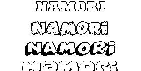 Coloriage Namori