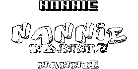 Coloriage Nannie