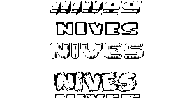 Coloriage Nives
