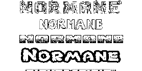 Coloriage Normane