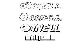 Coloriage Oanell
