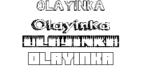 Coloriage Olayinka