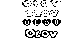 Coloriage Olov