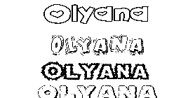 Coloriage Olyana