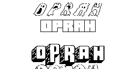 Coloriage Oprah