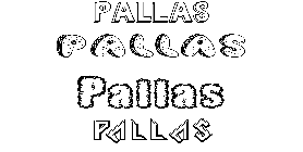 Coloriage Pallas