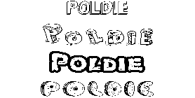 Coloriage Poldie