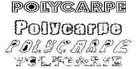 Coloriage Polycarpe