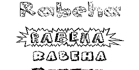 Coloriage Rabeha