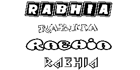 Coloriage Rabhia