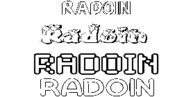 Coloriage Radoin
