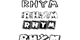 Coloriage Rhym