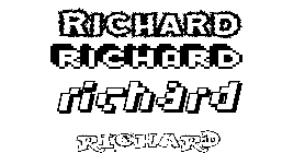 Coloriage Richard