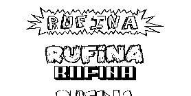 Coloriage Rufina