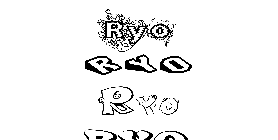 Coloriage Ryo