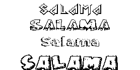 Coloriage Salama