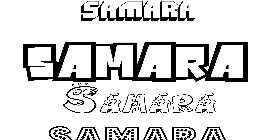 Coloriage Samara
