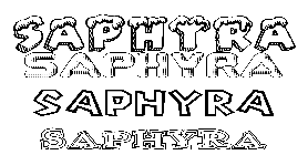 Coloriage Saphyra