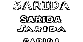Coloriage Sarida