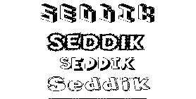 Coloriage Seddik