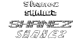 Coloriage Shanez