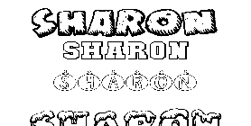 Coloriage Sharon