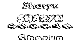 Coloriage Sharyn