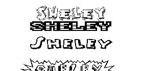 Coloriage Sheley