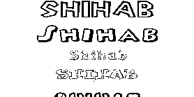 Coloriage Shihab