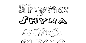 Coloriage Shyna